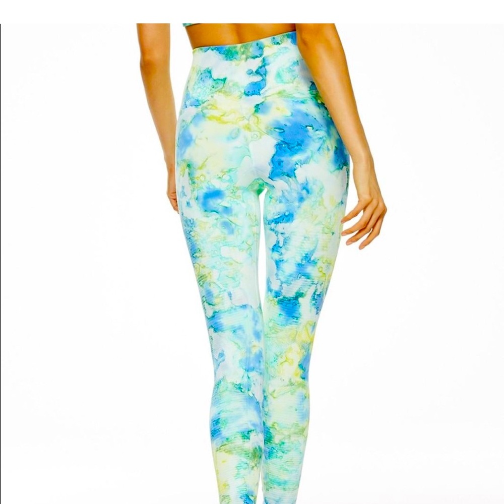 Avocado Brand Phoenix Tie Dye High Waisted Compression Leggings